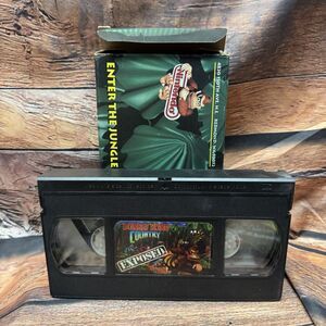 Donkey Kong Country EXPOSED VHS Tape Nintendo Promo RARE Vintage 1994